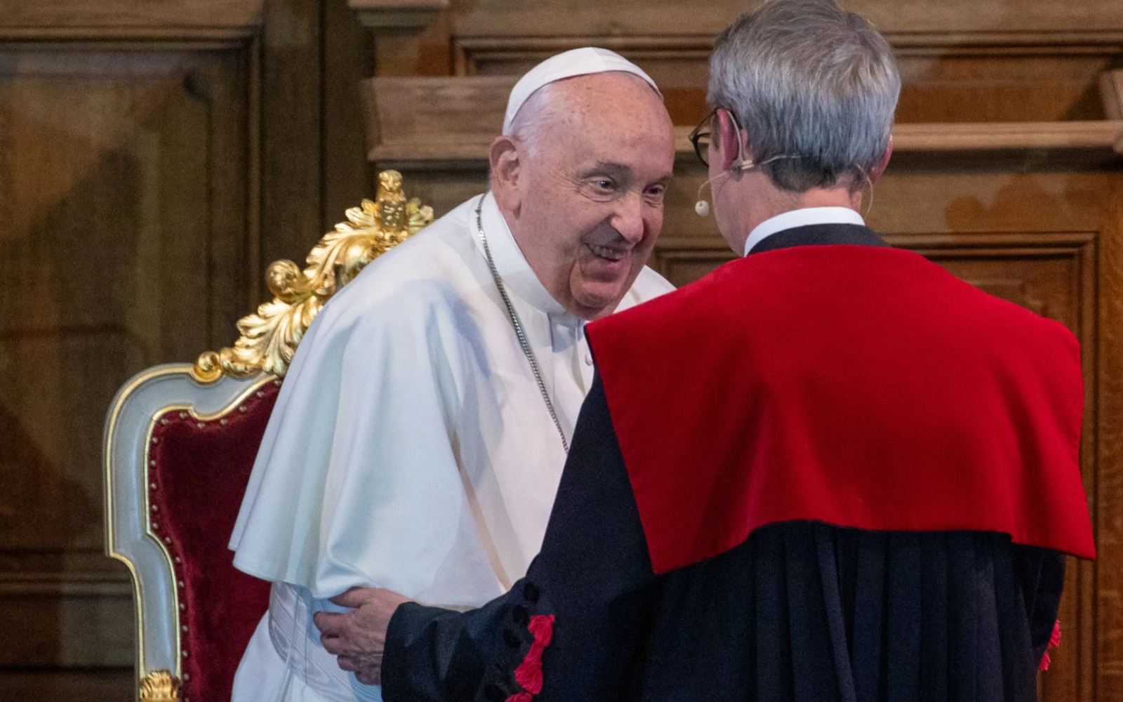 El Papa Francisco durante su visita a la Universidad Católica de Lovaina, en Bélgica.?w=200&h=150