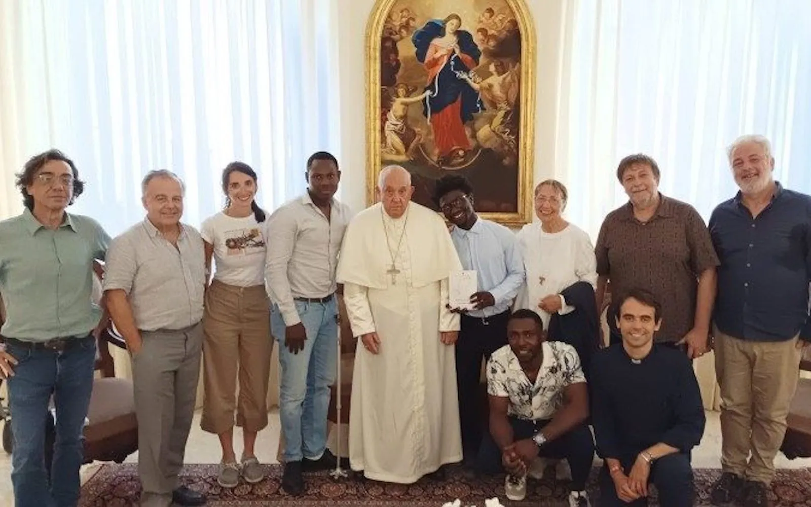 El Papa Francisco recibe a grupo de migrantes en el Vaticano?w=200&h=150