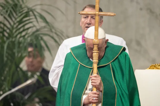 El Papa Francisco en la Misa con ocasión de la Jornada Mundial de los Pobres