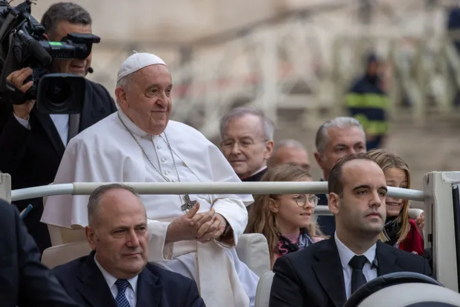 El Papa Francisco en la Audiencia General de este 25 de octubre