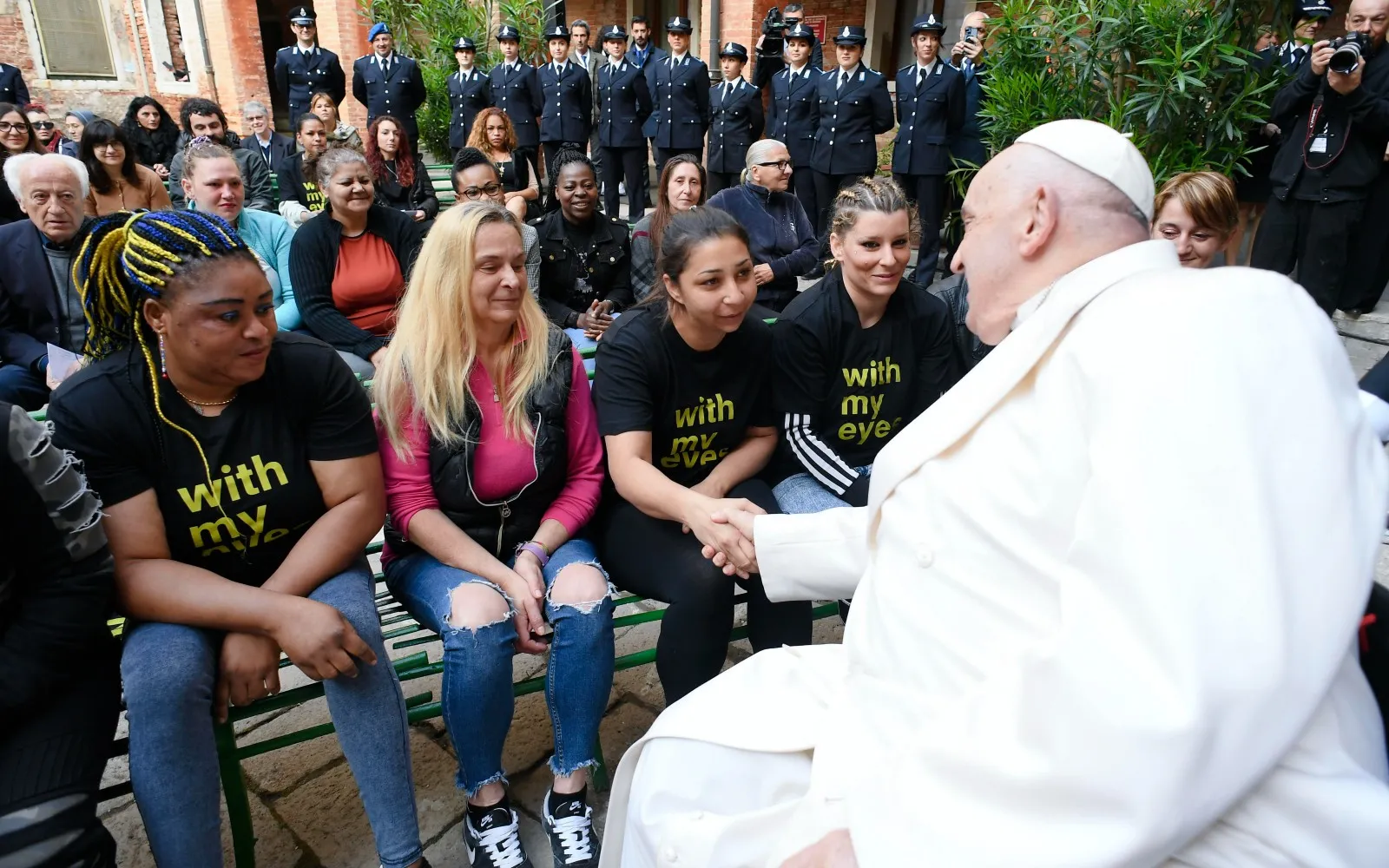 Pope Francis from the women’s prison: No one takes away the dignity of the other