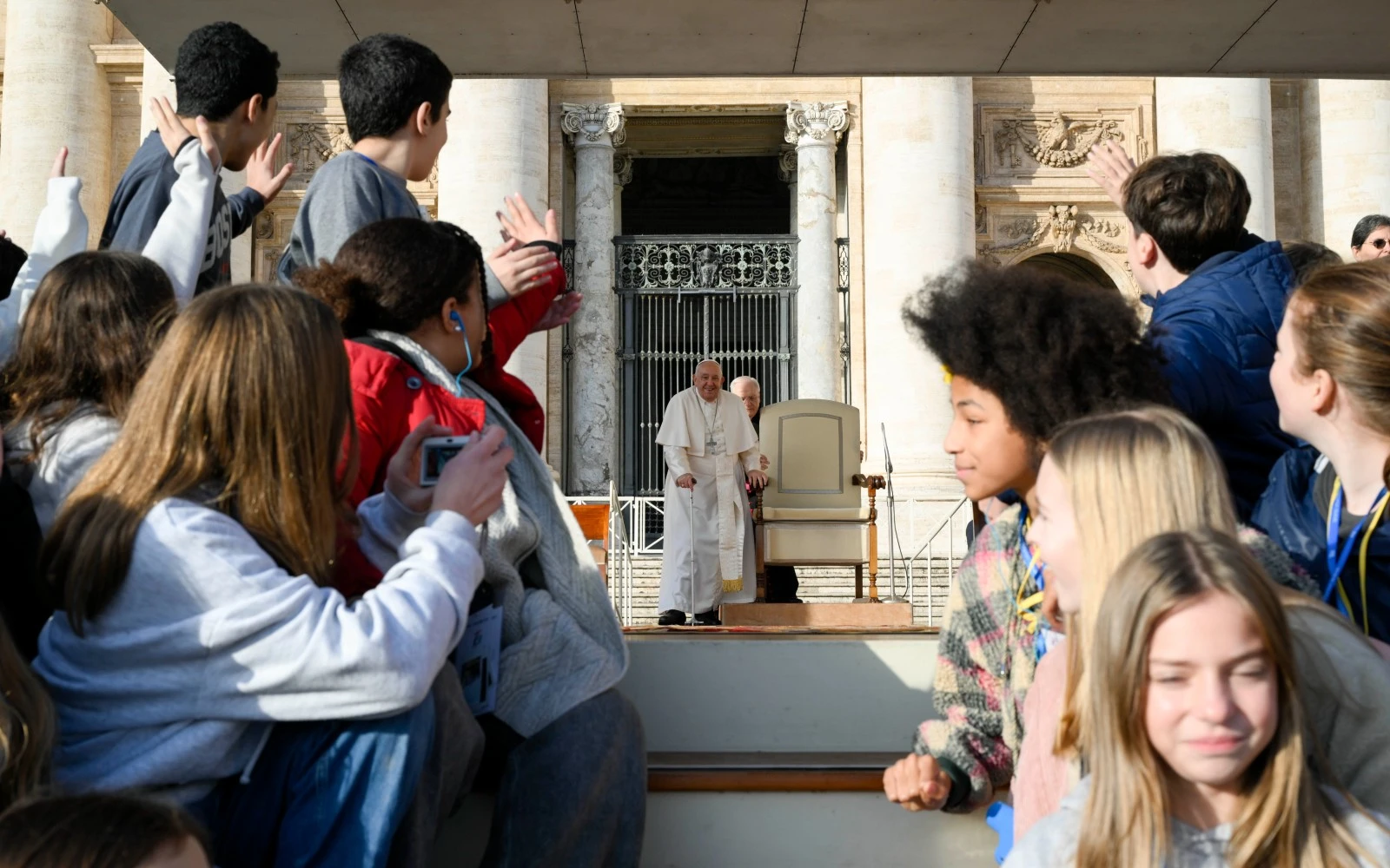 Imagen referencial del Papa Francisco durante una Audiencia General en el Vaticano?w=200&h=150