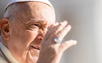 El Papa Francisco este 28 de agosto