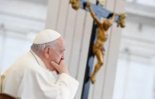 Imagen referencial del Papa Francisco durante una Audiencia General en 2023 Crédito: Vatican Media