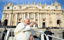 Imagen referencial del Papa Francisco durante una Audiencia General