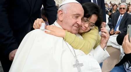 Imagen referencial del Papa Francisco en una Audiencia General