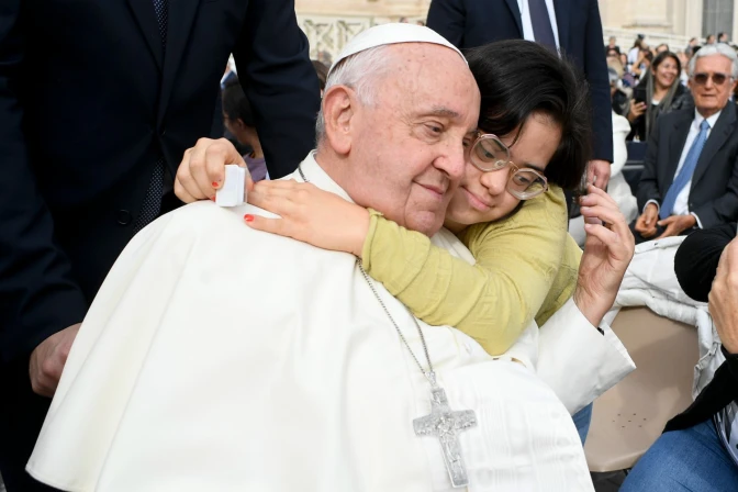 Imagen referencial del Papa Francisco en una Audiencia General