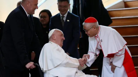 El Papa Francisco llega a Singapur