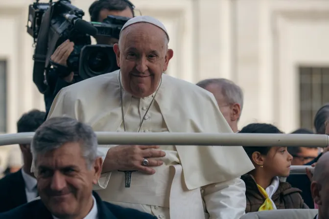 El Papa Francisco en la Audiencia General de este 15 de noviembre