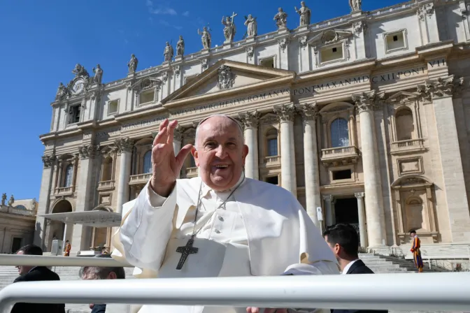 Imagen referencial del Papa Francisco en la Audiencia General de este 20 de marzo