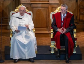 Discurso del Papa Francisco a los profesores de la Universidad Católica de Lovaina, en Bélgica