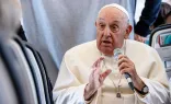 El Papa Francisco responde a las preguntas durante el vuelo de retorno a Roma, luego de visitar Luxemburgo y Bélgica.