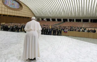 Audiencia del Papa con empresarios. Crédito: Vatican Media 