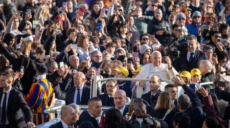 El Papa Francisco en la Audiencia General de este 27 de noviembre