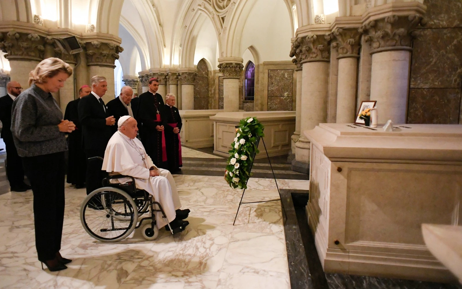 El Papa Francisco reza ante la tumba del rey Balduino?w=200&h=150