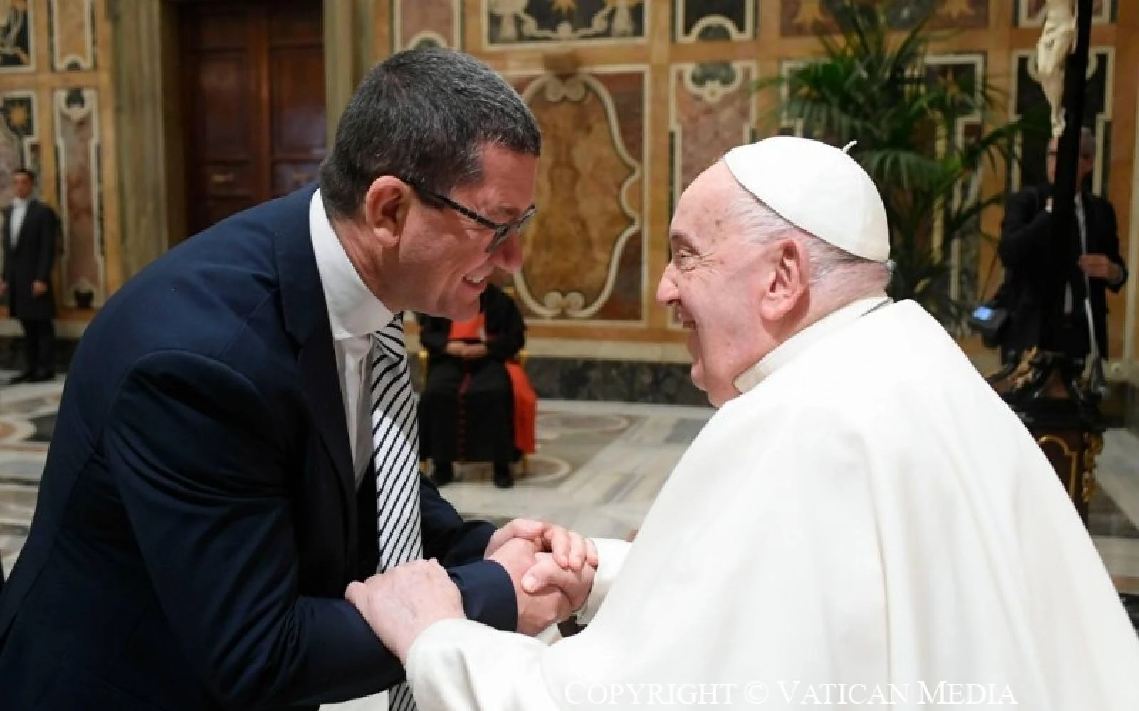 Esta mañana, el Papa Francisco ha recibido en audiencia a los participantes en el curso de formación promovido por el Tribunal de la Rota Romana.?w=200&h=150