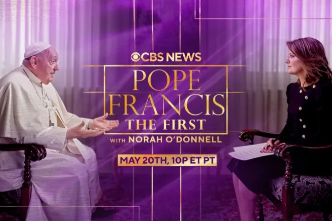El Papa Francisco con Norah O'Donnell en "60 Minutes"