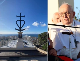 El Papa rinde homenaje a migrantes fallecidos en el mar y condena su trato como mercancía