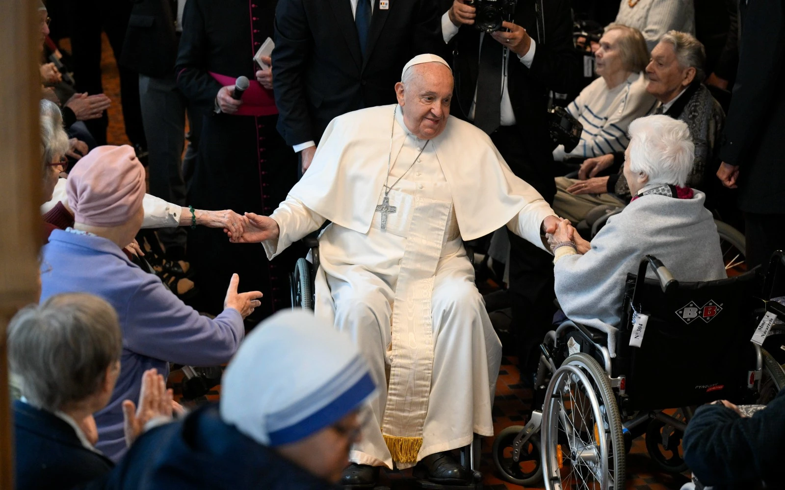 Visita del Papa Francisco a una residencia de ancianos en Bruselas?w=200&h=150