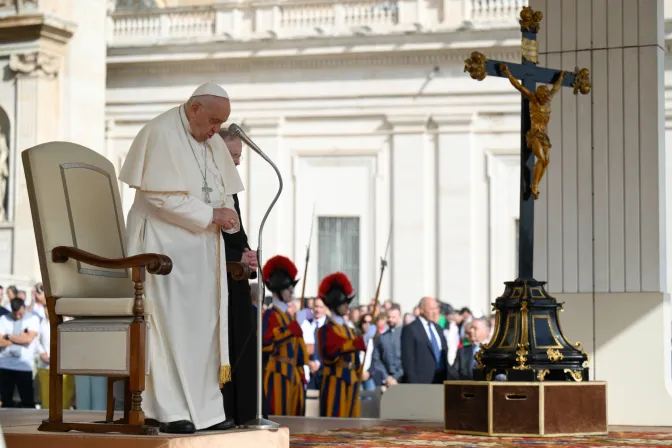 El Papa Francisco este 25 de octubre