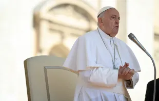 Imagen referencial del Papa Francisco en la Audiencia General del 26 de junio Crédito: Vatican Media