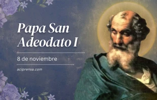 null Papa San Adeodato I, 8 de noviembre / ACI Prensa