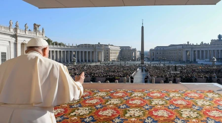 El Papa Francisco durante una Audiencia General