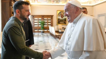 El Papa Francisco recibe a Zelenski este 11 de octubre en el Vaticano