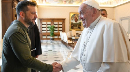 El Papa Francisco recibe a Zelenski este 11 de octubre en el Vaticano