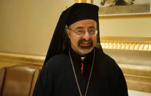 Patriarca copto católico, Mons. Ibrahim Sidrak. Crédito: ACN.