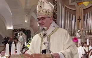 Cardenal Pierbattista Pizzaballa, Patriarca Latino de Jerusalén Crédito: Patriarcado Latino de Jerusalén.