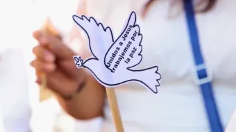 Imagen referencial de marcha por la paz