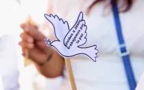 Imagen referencial de marcha por la paz