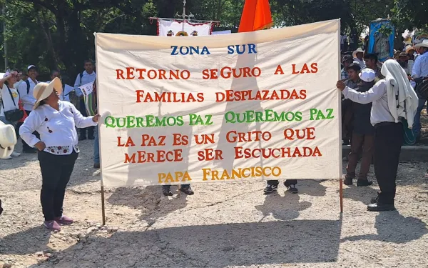 Marcha por la Paz en Chiapas. Crédito: San Cristobal de las Casas