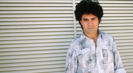 Pedro Almodóvar en los años 80 del siglo XX.