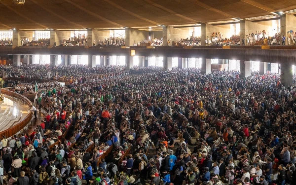 Mass in the Basilica of Guadalupe. Credit: Basilica of Guadalupe