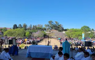 Peregrinación de jóvenes al santuario de Río Blanco y Paypaya Crédito: Obispado de Jujuy