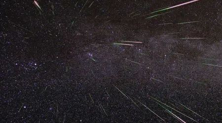 Lluvia de meteoros de las Perseidas en 2009 30072024