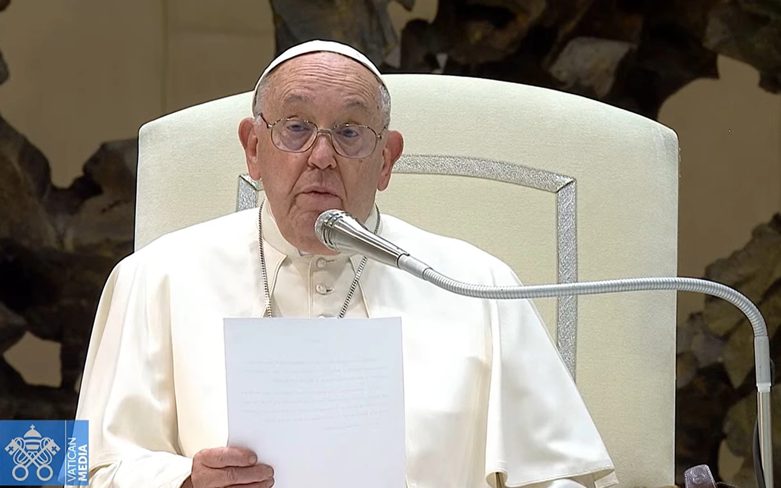 El Papa Francisco, durante la audiencia general del 21 de agosto de 2024.?w=200&h=150