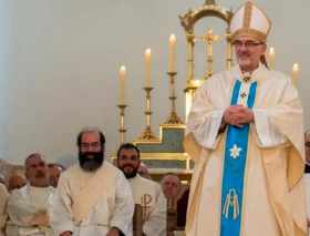 Patriarca Latino de Jerusalén consagra Tierra Santa al Inmaculado Corazón de María