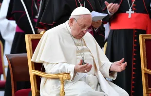 El Papa Francisco en la vigilia ecuménica Crédito: Daniel Ibáñez/ACI Prensa