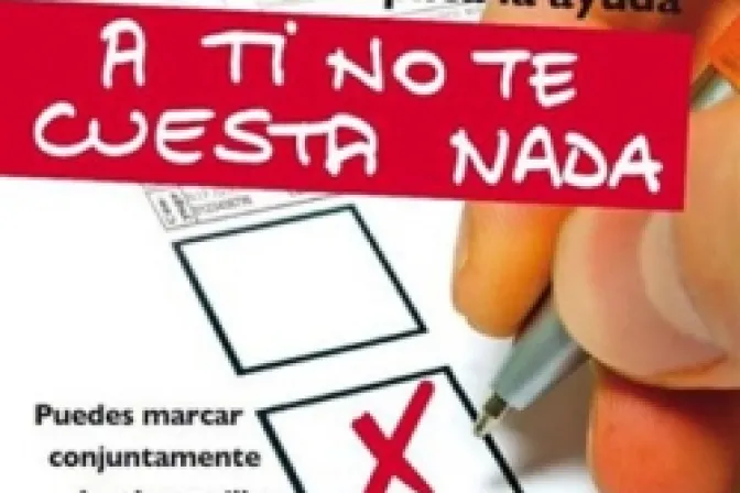 Cáritas propone marcar casillas de fines sociales y de la Iglesia en declaración de renta