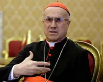 Cardenal Tarcisio Bertone, Secretario de Estado Vaticano