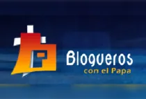 Logo de Blogueros con el Papa