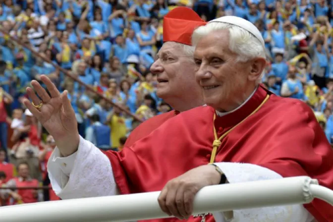 Lanzan libro de Benedicto XVI sobre ecología y su relación con el ser humano