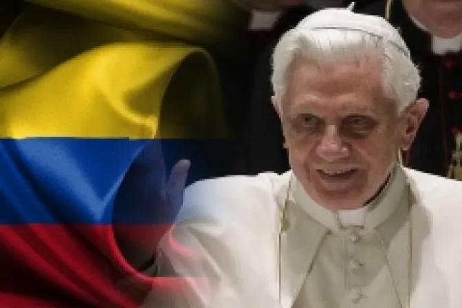 El Papa apoya proceso de paz en Colombia y estudia visitar el país en 2013