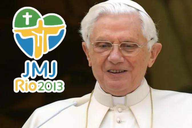 Benedicto XVI siguió por televisión la JMJ de Río 2013