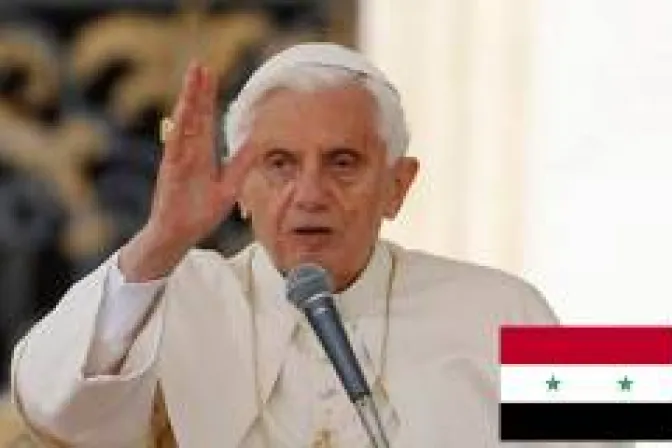 Clamor del Papa por la paz en Siria antes de que sea "demasiado tarde"