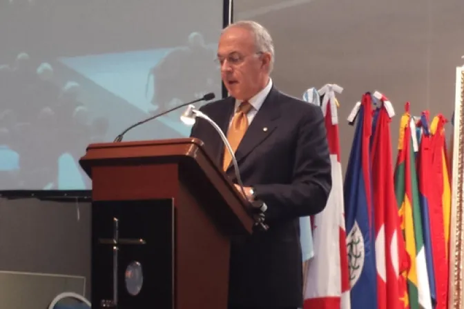 Carl Anderson: Santa María pide poner familia como centro de evangelización en América Latina