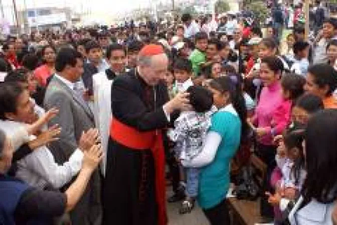 Cardenal Cipriani: Plan de derechos humanos en Perú promueve aborto y agenda gay